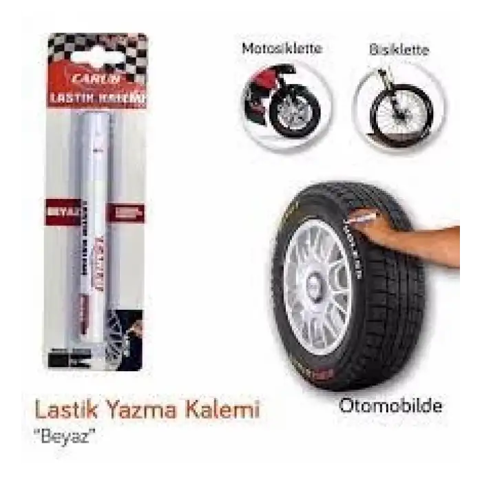 LASTİK KALEMİ BEYAZ