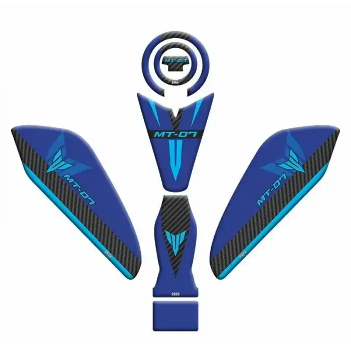 YAMAHA MT 07 2025 UYUMLU TANK PAD MAVİ