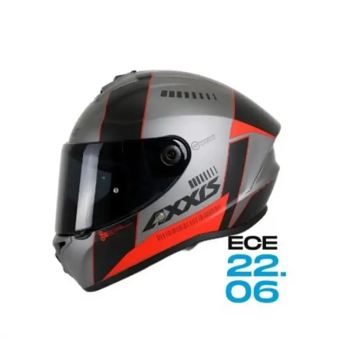 AXXIS DRAKEN S MP4 C5 MAT KIRMIZI KASK MAT KIRMIZI