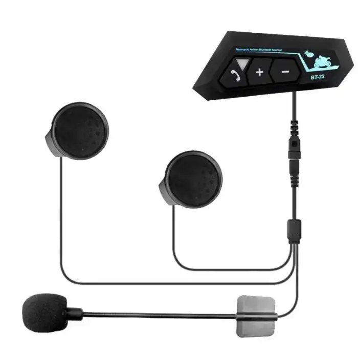 BT22 BLUETOOTH WİRELESS İNTERCOM EARPHONE