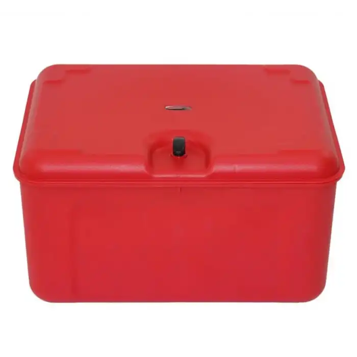 GP KOMPOZİT UNİVERSAL PLASTİK ISI YALITIMLI PİZZA SERVİS ÇANTASI KIRMIZI