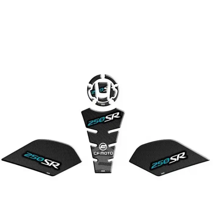CF MOTO 250 SR 2020-2023 UYUMLU TANK PAD SET