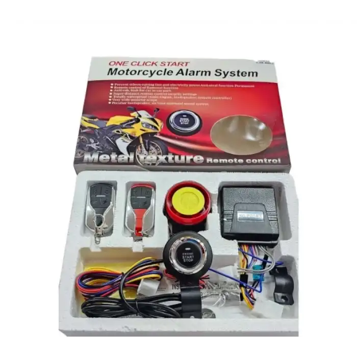 MOTOSİKLET ALARM SETİ START STOP