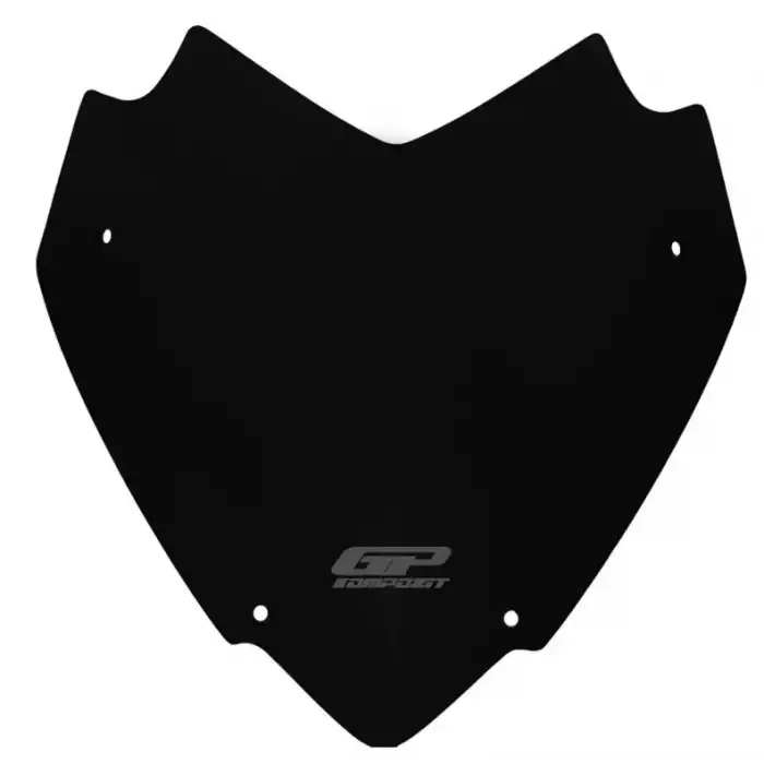 GP KOMPOZİT YAMAHA XMAX 2018 - 2023 UYUMLU SPOR ÖN CAM SİYAH 34 CM ( SİPERLİK )