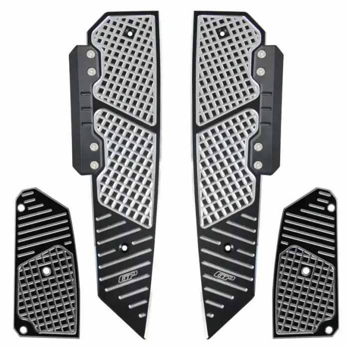 GP KOMPOZİT HONDA FORZA 250 2018-2025 UYUMLU BASAMAK ALÜMİNYUM GRİ