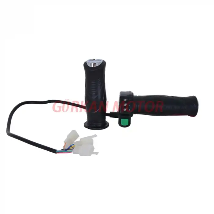 GAZ KOLU [TAKIM]  IŞIKLI  E-BIKE 3 KADEME 8 KABLO