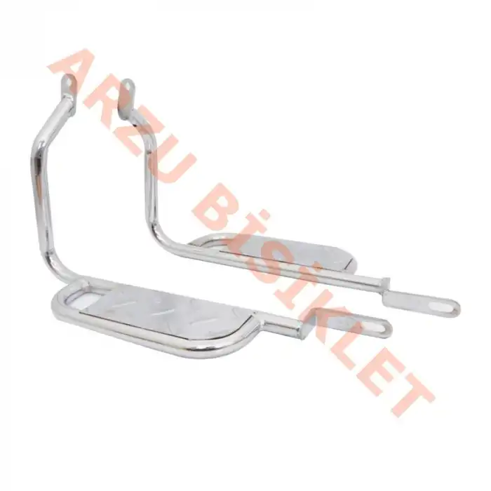 ARKA BASAMAK DEMİRİ KOMPLE [KROM] CG [YERLİ]
