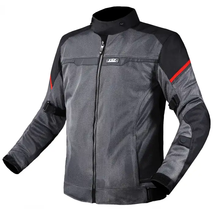 LS2 RIVA MONT SİYAH-GRİ-KIRMIZI SİYAH - GRİ - KIRMIZI