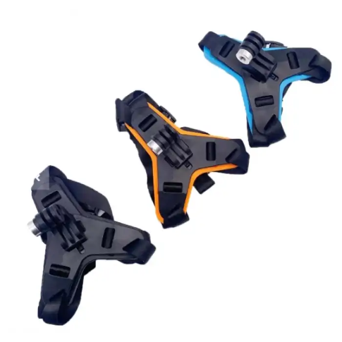 KASK ÇENE BAĞLANTILI KAMERA TUTUCU APARATI