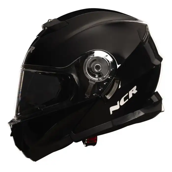 KASK ÇENE AÇILIR VİSÖRLÜ A KALİTE 160 ECE BELGELİ- PARLAK SİYAH