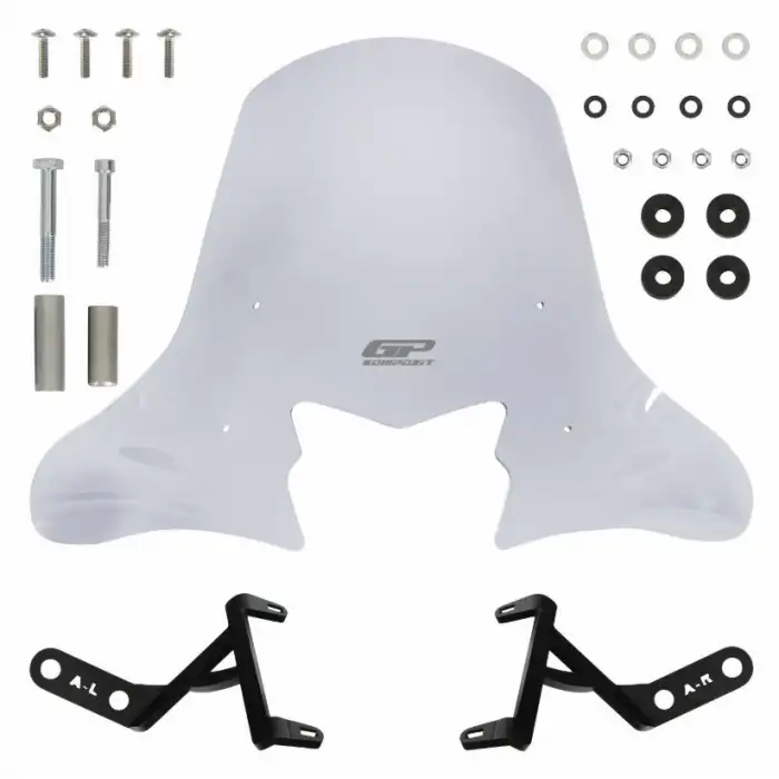 GP KOMPOZİT HONDA ACTİVA 2023-2024 UYUMLU ÖN CAM ŞEFFAF ( SİPERLİK )