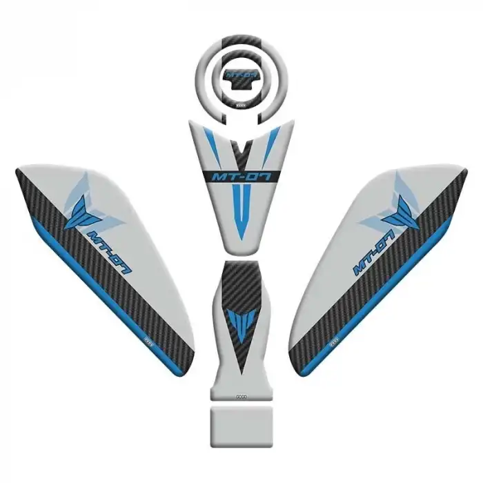 YAMAHA MT 07 2025 UYUMLU TANK PAD BEYAZ