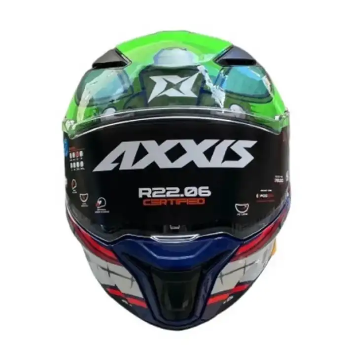 AXXIS PANTHER AMAZONİA B6 GLOSS KASK YEŞİL
