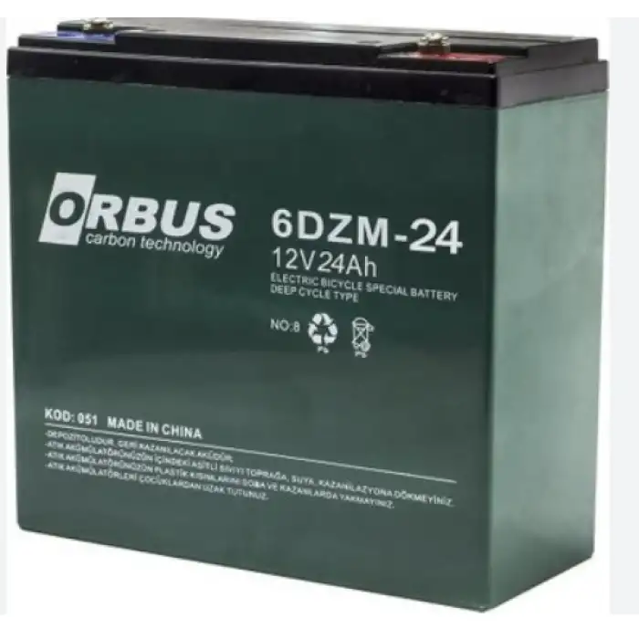 12-24 AMPER [DİK] E-BIKE AKÜ ORBUS