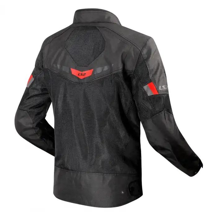 LS2 BLADE AIR MONT SİYAH-KIRMIZI SİYAH - KIRMIZI