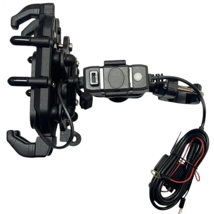 NERO - ( ŞARJLI W-707 ) GİDON BAĞLANTILI TELEFON TUTUCU (TİTREŞİM MODÜLLÜ)