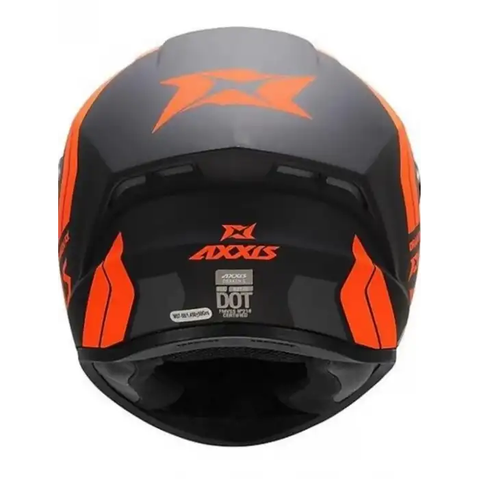AXXIS DRAKEN S SIMAN B4 MAT FLUO ORANGE KASK MAT FLUO ORANGE