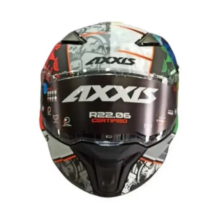 AXXIS PANTHER SKETCH C6 MAT KIRMIZI KASK MAT KIRMIZI