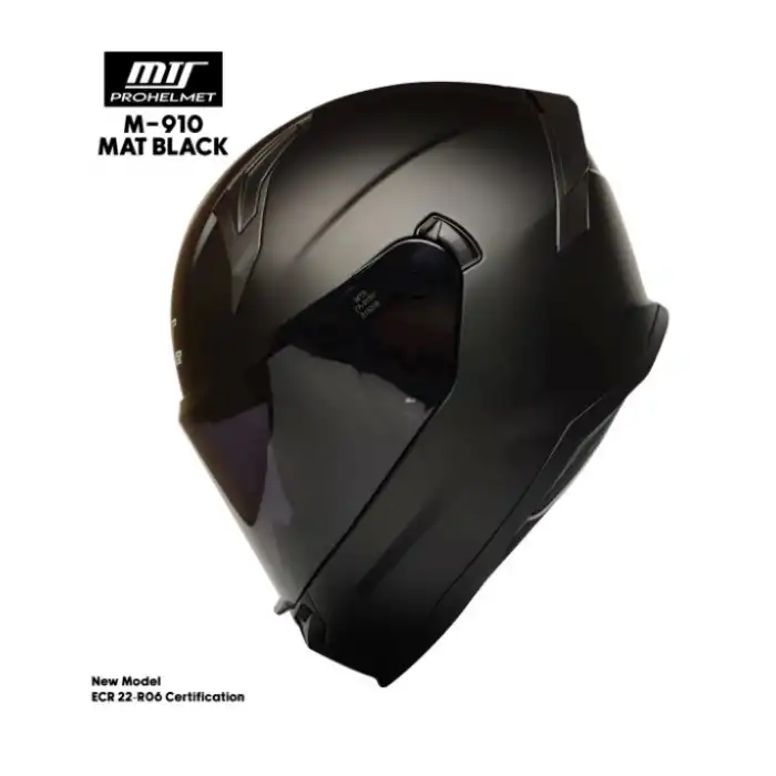 MTS M-910 FULL FACE KASK MAT SİYAH