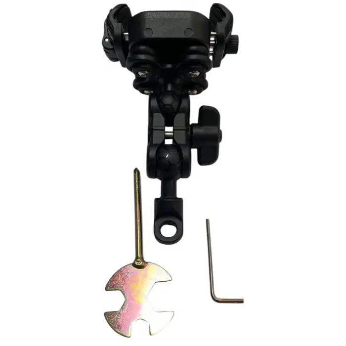 NERO - ( 909 ) AYNA BAĞLANTILI TELEFON TUTUCU YANDAN KİTLEMELİ (TİTREŞİM MODÜLLÜ)