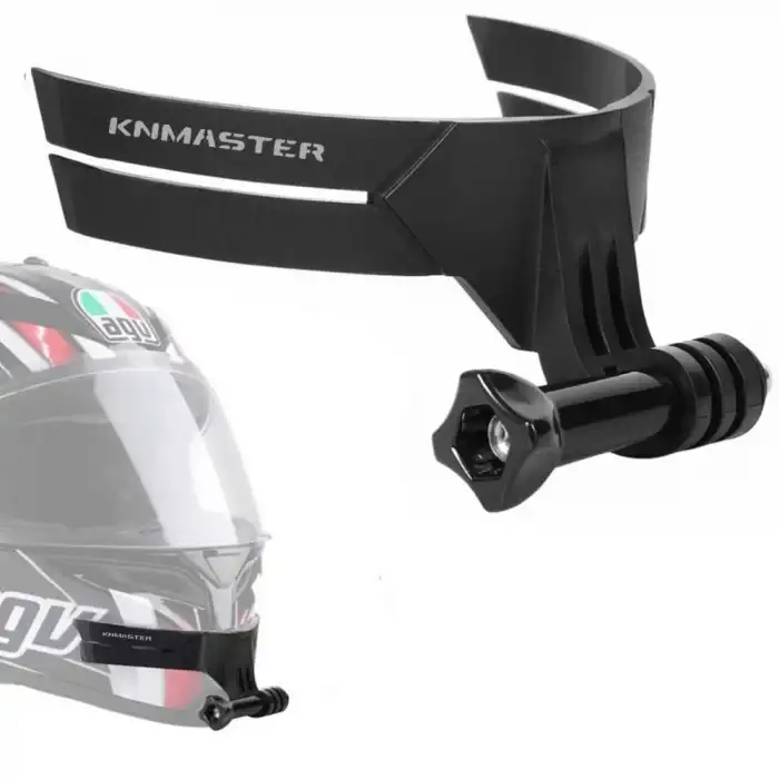 KNMASTER HC-20 KASK ÇENE YAPIŞTIRICILI TELEFON VE AKSİYON KAMERA TUTUCU FULL SET
