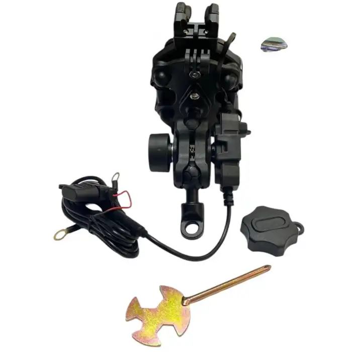 NERO - ( ŞARJLI W-707 ) AYNA BAĞLANTILI TELEFON TUTUCU (TİTREŞİM MODÜLLÜ)