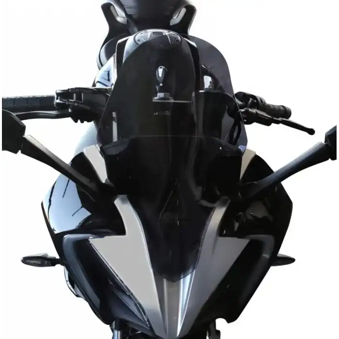 GP KOMPOZİT CF MOTO 250 SR 2020-2024 UYUMLU ÖN CAM FÜME 42 CM ( SİPERLİK )