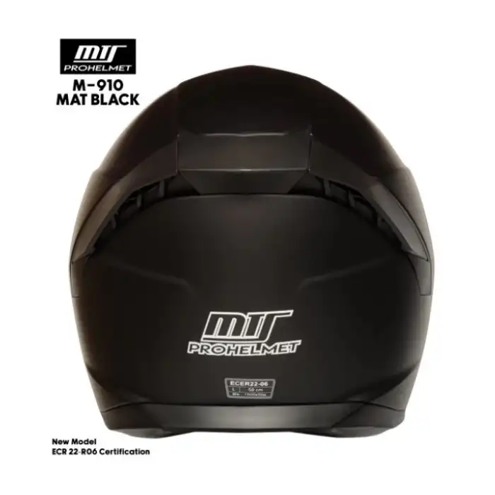 MTS M-910 FULL FACE KASK MAT SİYAH