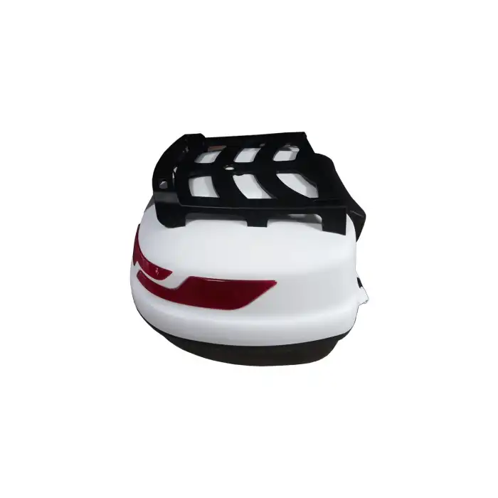 MOTOSİKLET ARKA ÇANTA MAXEM SL45 FULL BEYAZ 45 LT