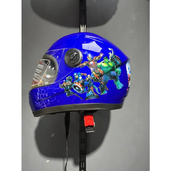 ÇOCUK KASKI KAPALI KOYU MAVİ