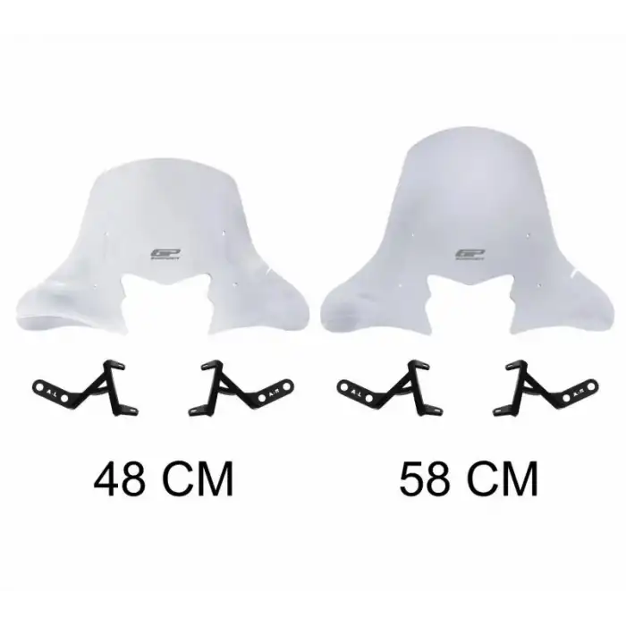 GP KOMPOZİT HONDA ACTİVA 2023-2024 UYUMLU ÖN CAM ŞEFFAF ( SİPERLİK )