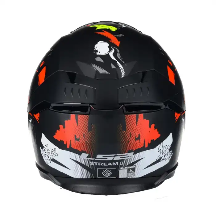 LS2 STREAM 2 A. MONKEY KASK MAT SİYAH