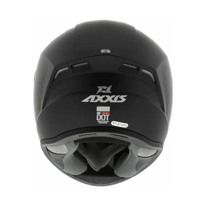 AXXIS DRAKEN S SOLID V.2 MAT SİYAH KASK MAT SİYAH