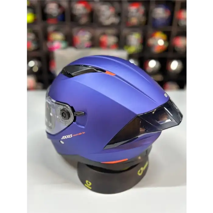 AXXIS PANTHER SV SOLID A7T MAT MAVİ KASK MAT MAVİ