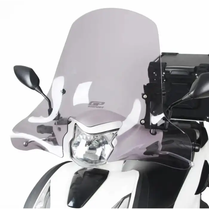 GP KOMPOZİT HONDA DİO 2021-2024 UYUMLU ÖN CAM ŞEFFAF 58 CM ( SİPERLİK )