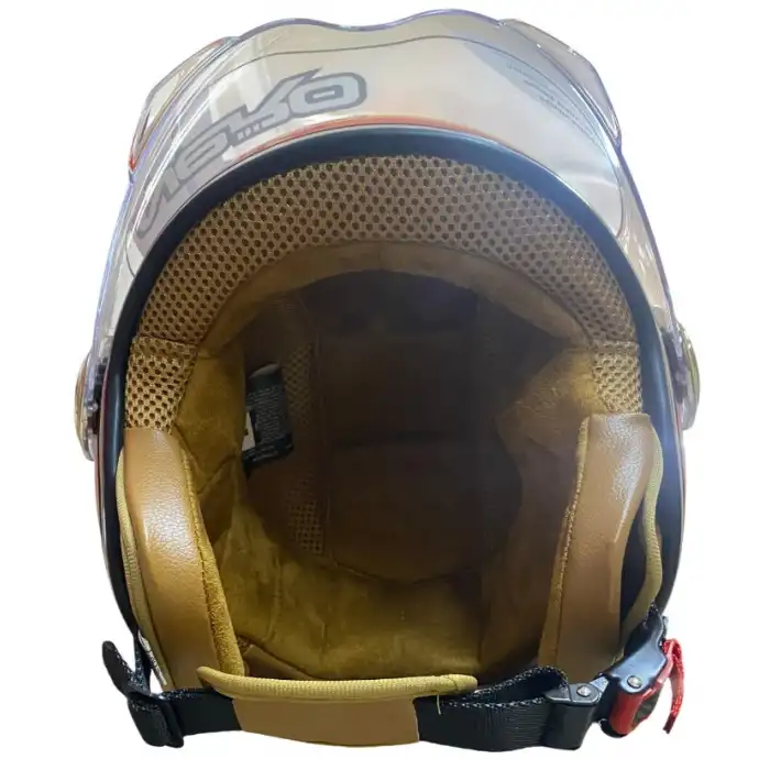 KASK ÇENESİZ Y.M NERO  BEJ