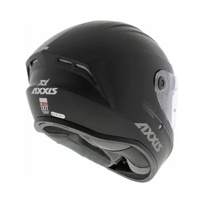 AXXIS DRAKEN S SOLID V.2 MAT SİYAH KASK MAT SİYAH