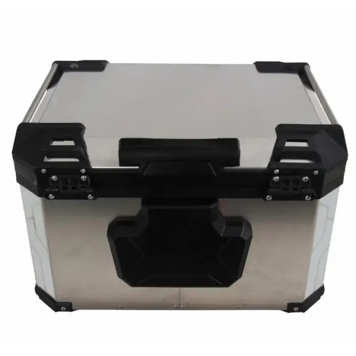 GP KOMPOZİT UNİVERSAL 57 LT ALÜMİNYUM GRİ MOTOSİKLET ÇANTASI