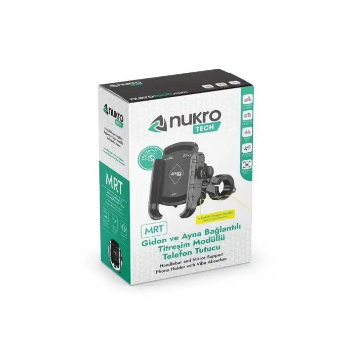 NUKRO MRT YASTIKLI TİTREŞİM MODÜLLÜ TELEFON TUTUCU
