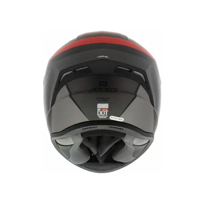 AXXIS DRAKEN S PREMIER B5 MAT KIRMIZI KASK MAT KIRMIZI