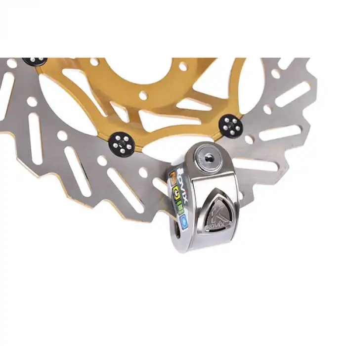 KOVIX KD6-BM ALARMLI DİSK KİLİDİ GRİ