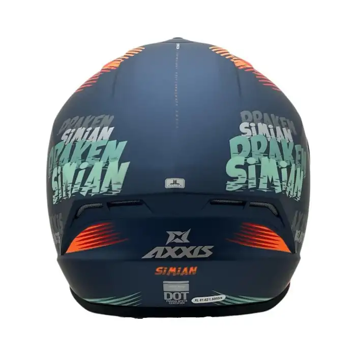 AXXIS DRAKEN S SIMAN B6 MAT YEŞİL KASK MAT YEŞİL