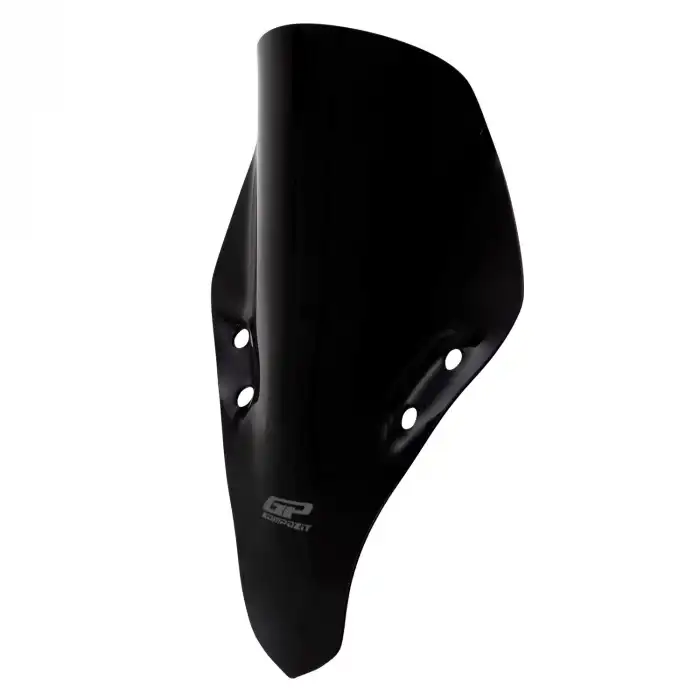 GP KOMPOZİT CF MOTO 250 SR 2020-2024 UYUMLU ÖN CAM SİYAH 42 CM ( SİPERLİK )