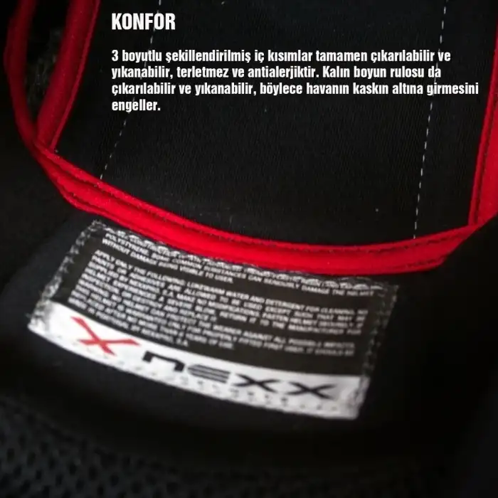 NEXX Y.100 B-SIDE KASK MAT SİYAH - TURUNCU