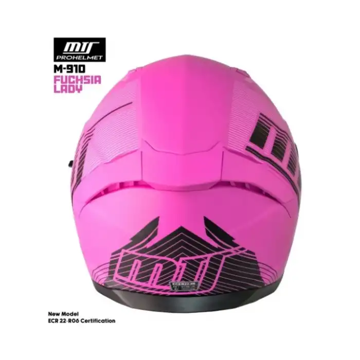 MTS M-910 FULL FACE KASK FUCHSIA LADY