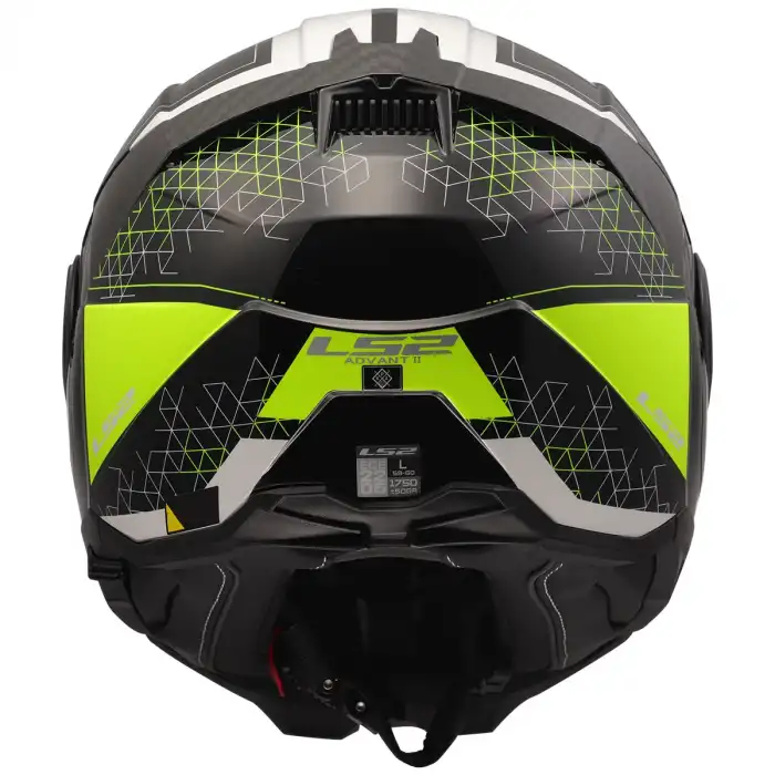 LS2 ADVANT 2 ASTRAL NEON SARI KASK - M