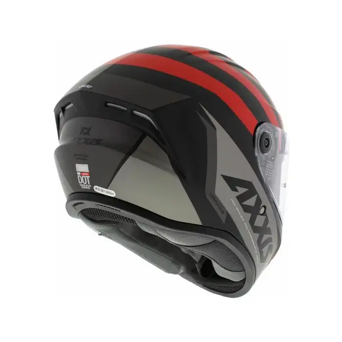 AXXIS DRAKEN S PREMIER B5 MAT KIRMIZI KASK MAT KIRMIZI