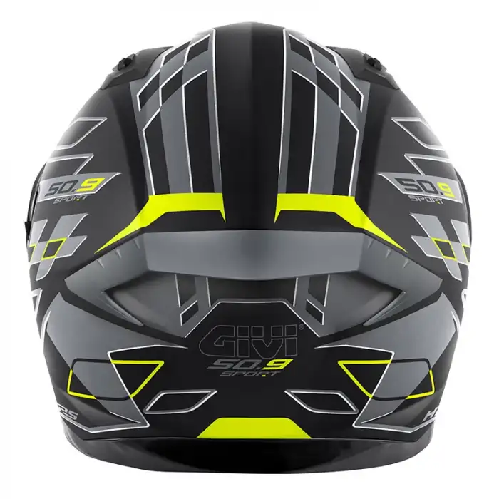 GIVI 50.9 ASSAULT KASK MAT SİYAH - GRİ - NEON SARI