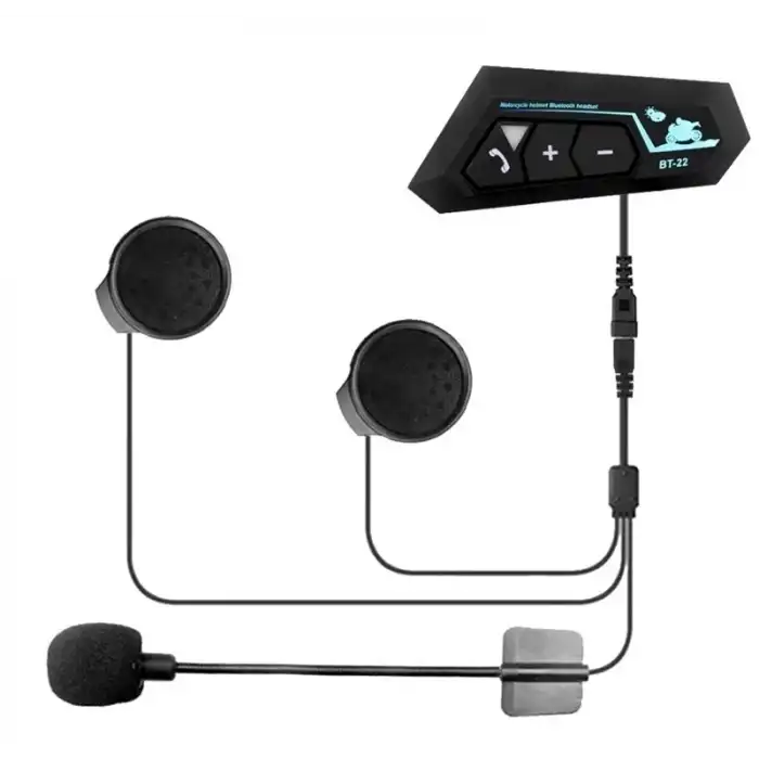 BT22 BLUETOOTH WİRELESS İNTERCOM EARPHONE