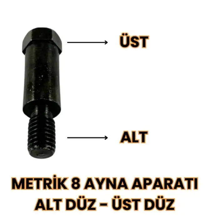 AYNA UZATMASI [ÜST 8 DÜZ ALT 8 DÜZ]